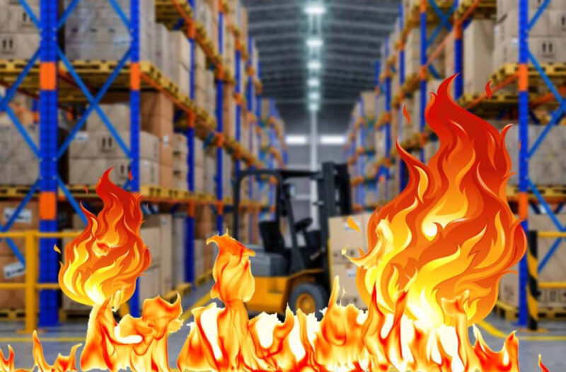 An Toàn Lao Động Trong Kho Hàng 6 Kho hàng cần được trang bị hệ thống phòng cháy chữa cháy