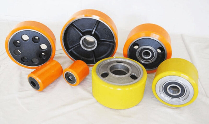 Ứng dụng của bánh xe PU trong công nghiệp 5 Bánh xe PU tải trọng trung bình cho nhiều thiết bị vận chuyển