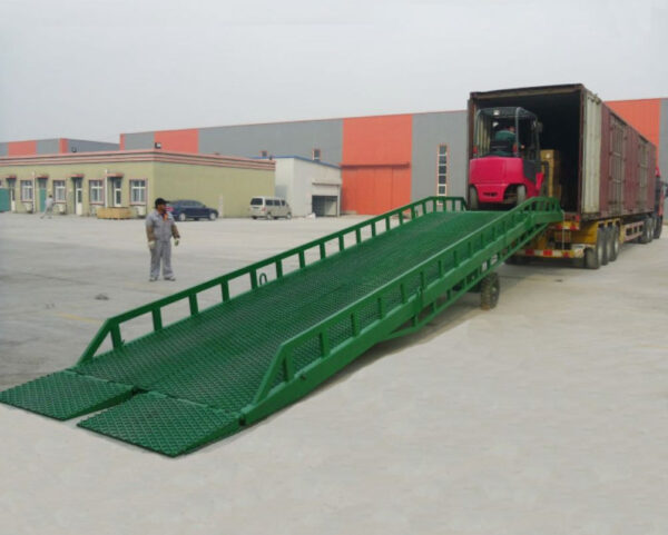 Cầu dẫn 8 tấn giúp tăng năng suất làm việc so với các thiết bị truyền thống